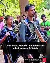 माओवादी मुक्ति से शांति एवं संतुलन की नई संभावनाएं