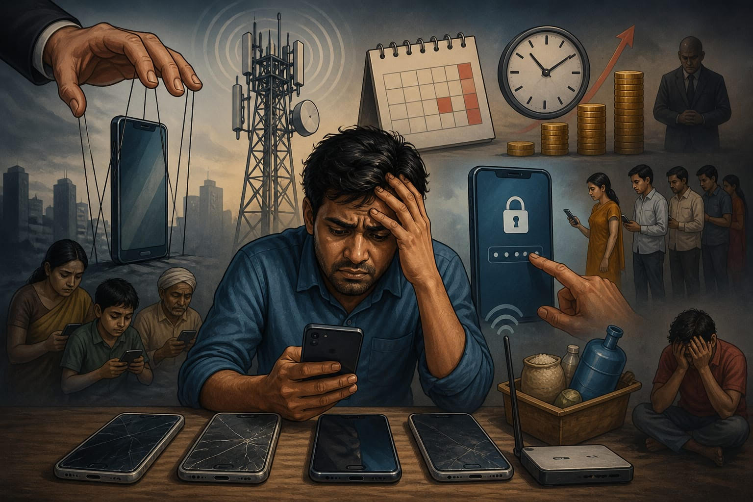 मोबाइल फोन : साल, दो साल का साथी, फिर बनता बहुआयामी बर्बादी