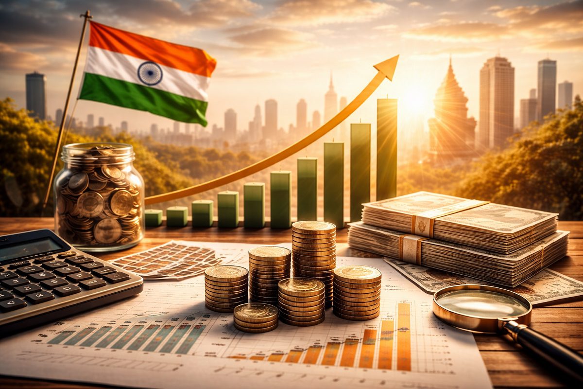 दुुनिया जब बुरे दौर में है तब भारत के आर्थिक उजाले