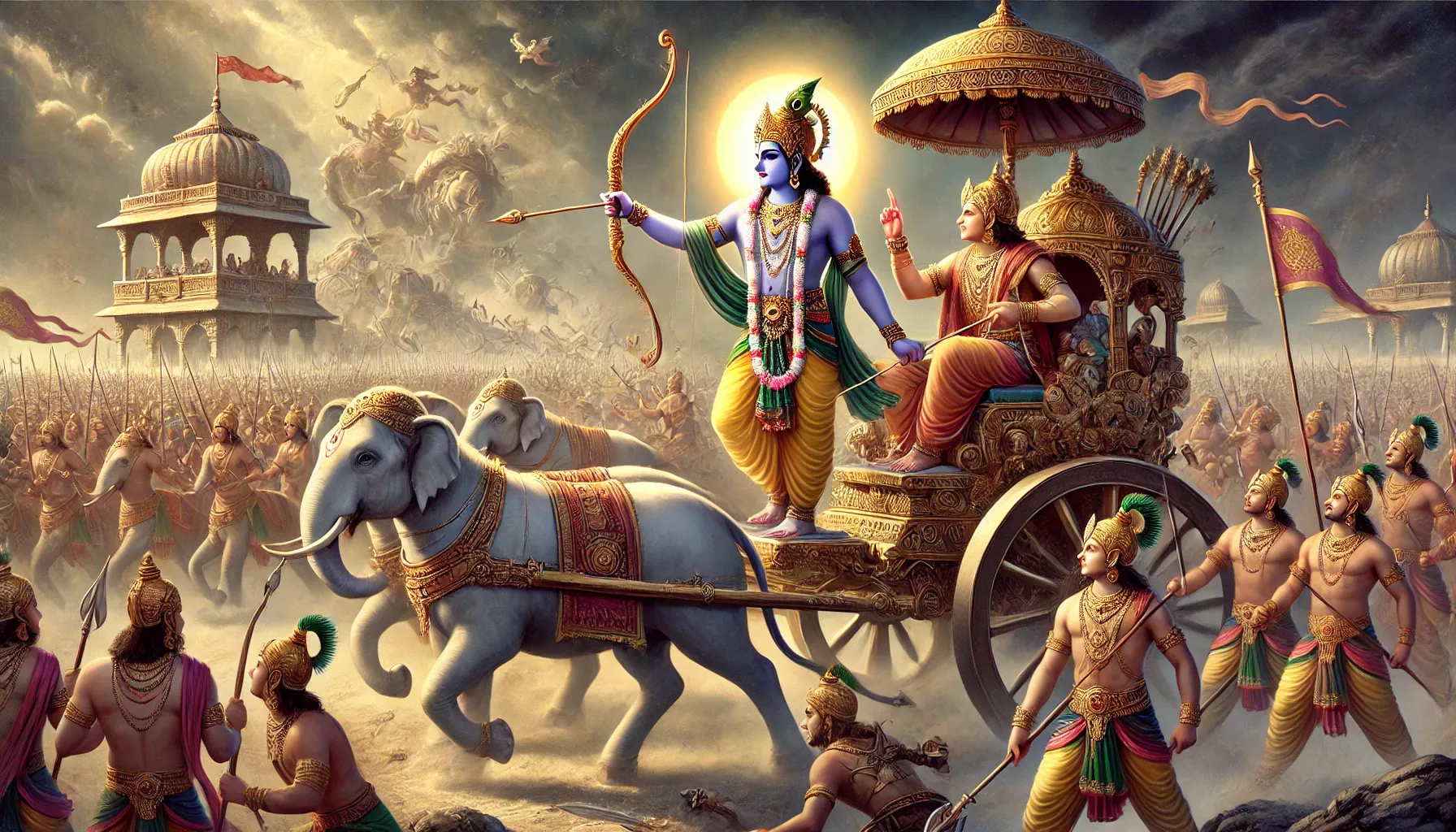 ऐश्वर्य एवं वैराग्य का अद्भुत संगम है श्रीकृष्ण