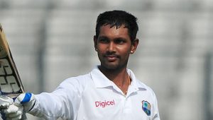 भारत के खिलाफ टेस्ट श्रृंखला के लिये रामदीन वेस्टइंडीज टीम से बाहर