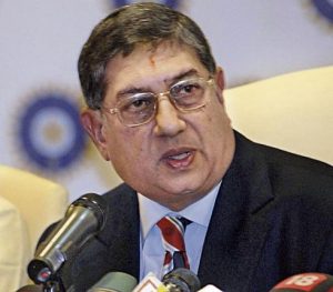आईसीसी प्रतिनिधि रूप में श्रीनिवासन का समर्थन कर सकता है बीसीसीआई