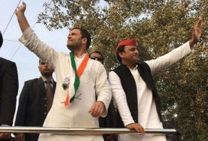 कांग्रेस-सपा गठबंधन की चल रही आंधी : राहुल