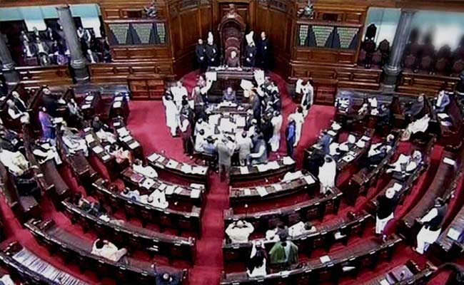 गोवा मामले पर राज्यसभा में कांग्रेस का हंगामा