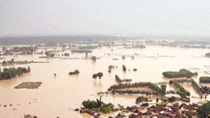 प्रधानमंत्री ने किया बाढ़ प्रभावित बिहार का हवाई सर्वेक्षण, 500 करोड़ रुपये की राहत राशि की घोषणा