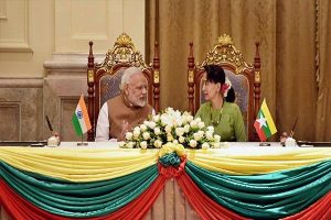 भारत-म्यामां रिश्तों को और मजबूत करने की पहल, 11 समझौतों पर हस्ताक्षर