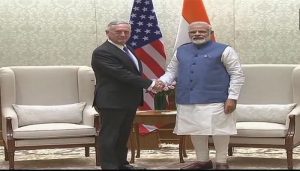 अमेरिकी रक्षा मंत्री ने की मोदी से मुलाकात, भारत-अमेरिका सहयोग बढाने पर चर्चा की