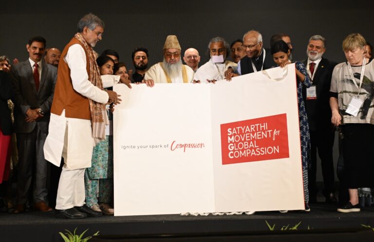 नोबेल पुरस्कार विजेताओं और वैश्विक नेताओं की उपस्थिति में सत्यार्थी मूवमेंट फॉर ग्लोबल कम्पैशन का हुआ आगाज