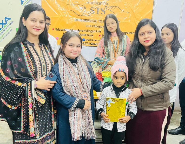 टीएमयू फिजियो स्टुडेंट्स ने एनजीओ के छोटे-छोटे बच्चों में बांटी खुशियां