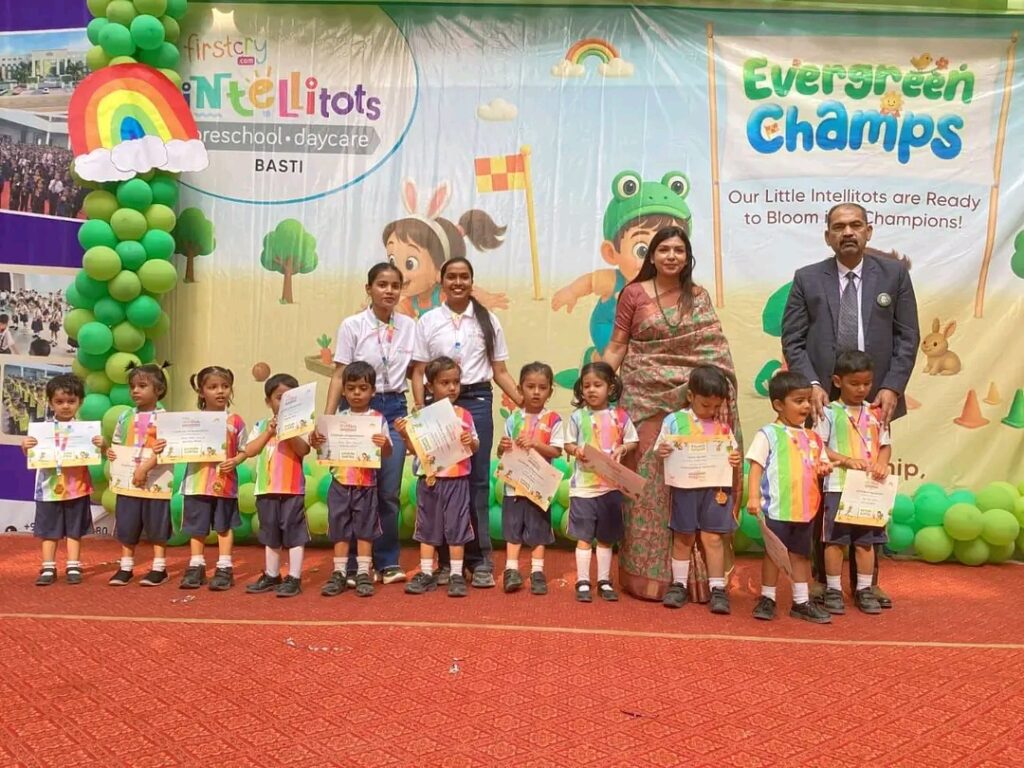 फर्स्टक्राय इंटेलिटॉट्स प्रीस्कूल द्वारा “एवरग्रीन चैंप्स स्पोर्ट्स डे” का हुआ आयोजन