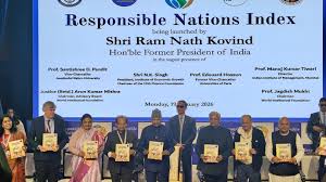भारत में एक नए उत्तरदायी राष्ट्र सूचकांक का निर्माण हुआ है