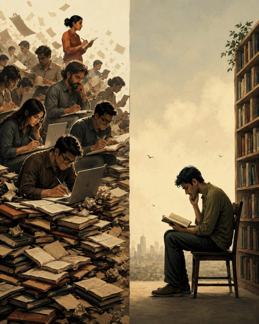 डिजिटल दौर में पाठकों का सूखता संसार