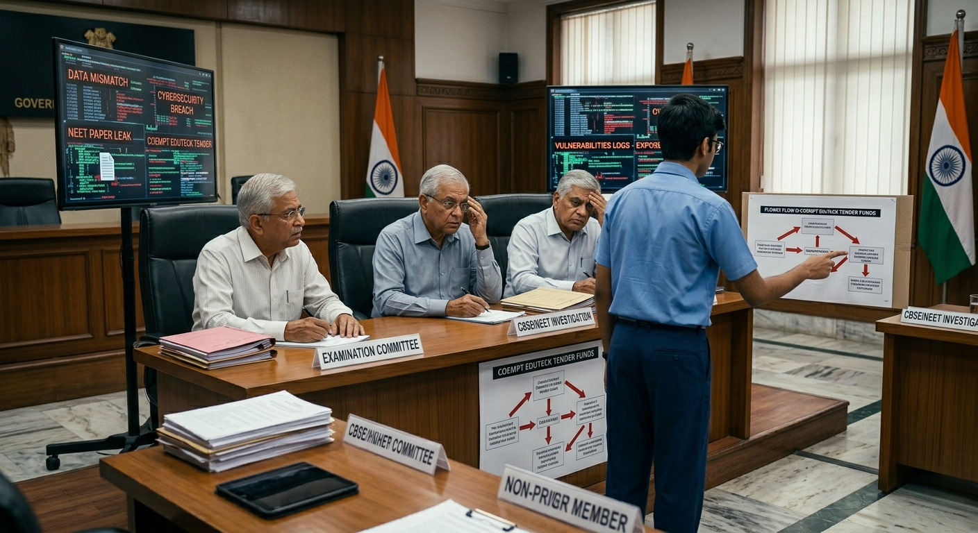 जब परीक्षा व्यवस्था स्वयं परीक्षा में असफल होने लगे ?