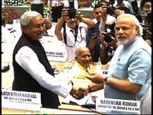 nitish and modi