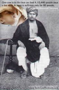 dayanand and cow