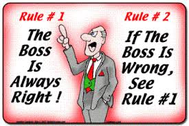 सही हैं बॉस, boss is always right