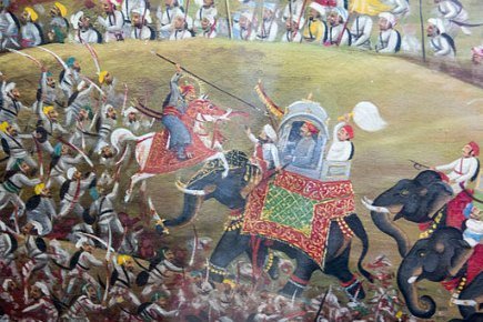 स्वाभिमानी महाराणा प्रतापसिंह बढ़ चले हल्दीघाटी की ओर