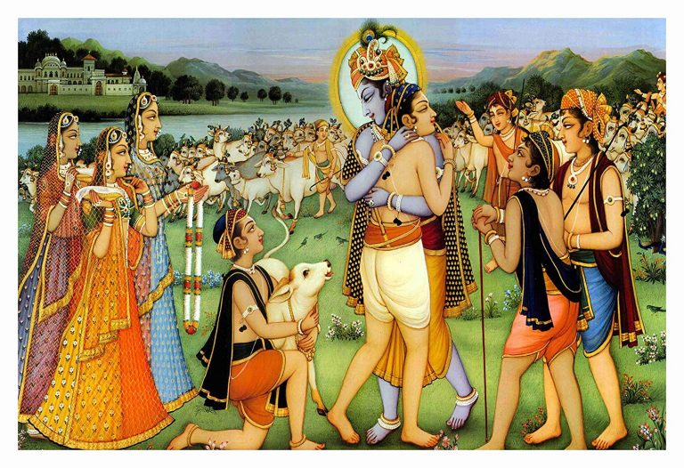 अध्यात्म के विराट आकाश में श्रीकृष्ण की चमक